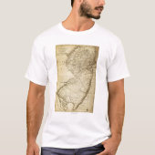 New JerseyPanoramic MapNew Jersey T-shirt (Voorkant)