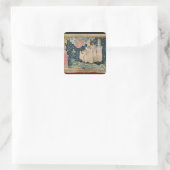 New Jerusalem Vierkante Sticker (Tas)