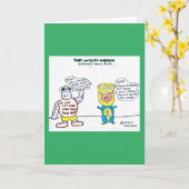 New Job Congratulations Card - Toby & Russ Kaart (Gele Bloem)