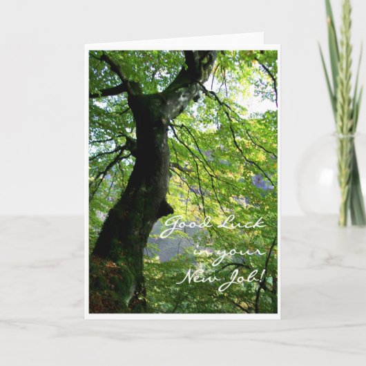 New Job Good Luck Kaart (Voorkant)