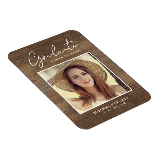 New Journey Rustic Afstuderen koninklijke Magnet Magneet (Rechterzijde)