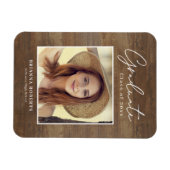 New Journey Rustic Afstuderen koninklijke Magnet Magneet (Horizontaal)