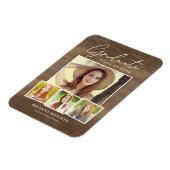 New Journey Rustic Afstuderen koninklijke Magnet Magneet (Linkerzijde)