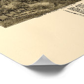 New Kensington, PA Panoramic Map - 1896 Poster (Hoek)