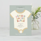 New Kid on the Block Baby Shower (Staand voorkant)