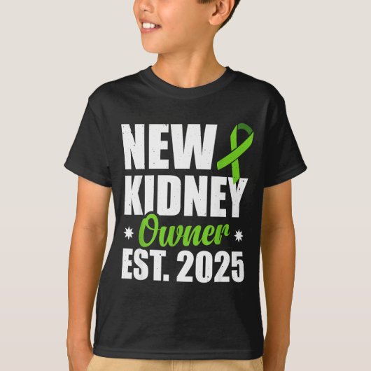 New Kidney Owner Est. 2025  T-shirt (Voorkant)