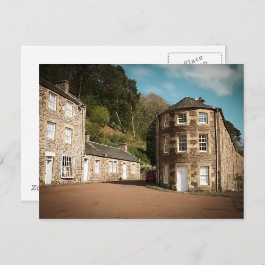 New Lanark Briefkaart (Voorkant / Achterkant)