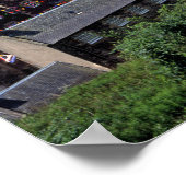 New Lanark Scotland Briefkaart Poster (Hoek)