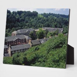 New Lanark Scotland Briefkaart Poster Fotoplaat