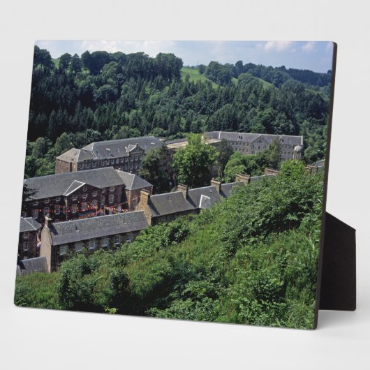 New Lanark Scotland Briefkaart Poster Fotoplaat (Zijkant)