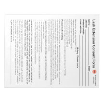 *New* Lash-instemmingsformulier