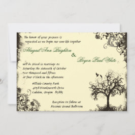  New Life Invitation in Off white Kaart