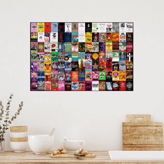 New Line Theatre - The First Hundred Shows Poster (Keuken)