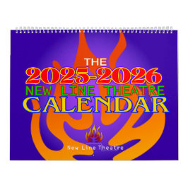 New Line Theatre's 2025-2026 Photo Calendar Kalender
