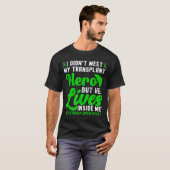 New Liver Owner Funny Liver Transplant Survivor T-shirt (Voorkant volledig)