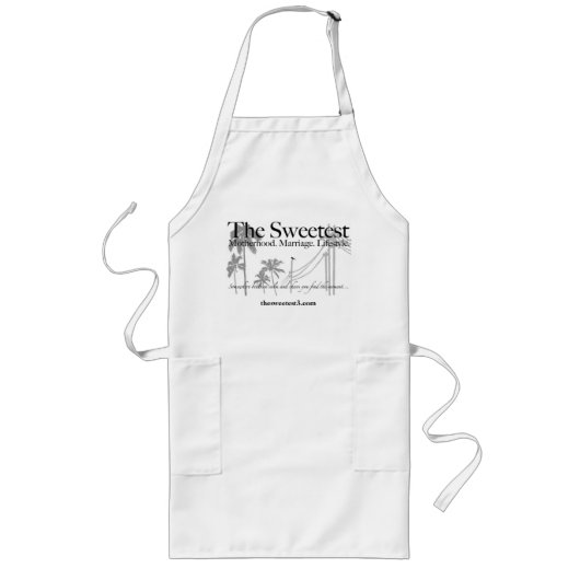 New Logo Apron Lang Schort (Voorkant)