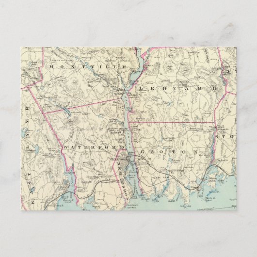 New London Co S Briefkaart (Voorkant)