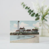 New London Harbour Lighthouse Briefkaart (Staand voorkant)