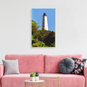 New London Harbour Lighthouse Canvas Afdruk (Insitu (Woonkamer))