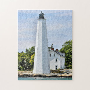 New London Harbour Lighthouse Connecticut Puzzle Legpuzzel