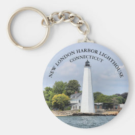 New London Harbour Lighthouse, Connecticut Sleutel Sleutelhanger