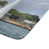 New London Harbour Lighthouse, CT Cutting Board Snijplank (Hoek)