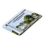 New London Harbour Lighthouse, CT Photo Magnet Magneet (Linkerzijde)