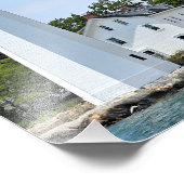 New London Harbour Lighthouse, CT Photo Print Foto Afdruk (Hoek)