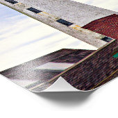 New London Harbour Lighthouse, CT Photo Print Foto Afdruk (Hoek)