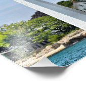 New London Harbour Lighthouse, CT Photo Print Foto Afdruk (Hoek)