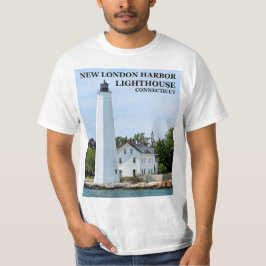 New London Harbour Lighthouse, CT T-Shirt