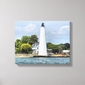 New London Harbour Lighthouse CT Wrapped Canvas (Voorkant)