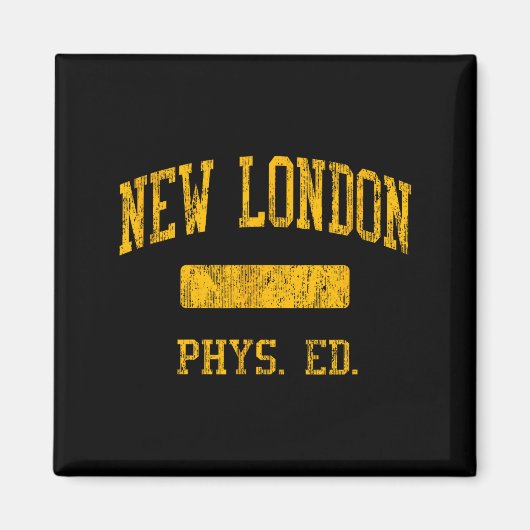 New London High School Hs New London Ct Phys Ed  Magneet (Voorkant)