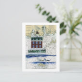 New London Ledge Briefkaart (Staand voorkant)