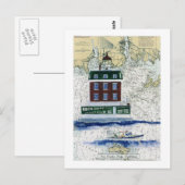 New London Ledge Briefkaart (Voorkant / Achterkant)