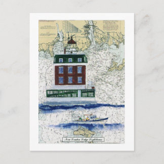 New London Ledge Briefkaart