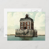 New London Ledge Lighthouse Briefkaart (Voorkant / Achterkant)