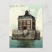 New London Ledge Lighthouse Briefkaart (Voorkant)