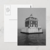 New London Ledge Lighthouse Briefkaart (Voorkant / Achterkant)