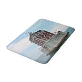 New London Ledge Lighthouse, Connecticut Bath Mat (Gekanteld)