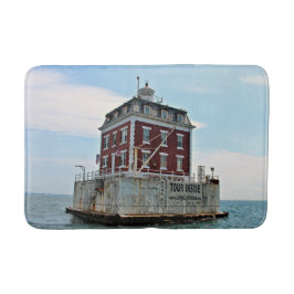 New London Ledge Lighthouse, Connecticut Bath Mat