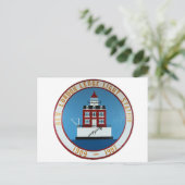 New London Ledge Lighthouse, Connecticut Briefkaar Briefkaart (Staand voorkant)