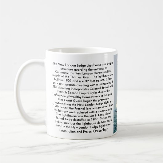 New London Ledge Lighthouse, Connecticut Mok (Links)