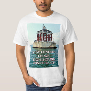 New London Ledge Lighthouse, Connecticut T-Shirt