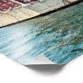 New London Ledge Lighthouse, CT Photo Print Foto Afdruk (Hoek)