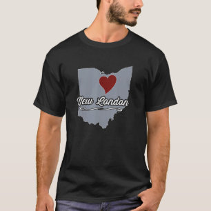 New London Ohio OH City State USA Cute Souvenir T-shirt