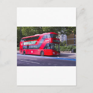 New London Red Bus Briefkaart