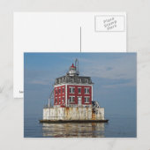 New London's Ledge Light House Briefkaart (Voorkant / Achterkant)