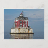 New London's Ledge Light House Briefkaart (Voorkant)