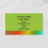 New Look Monogram Visitekaartjes (Achterkant)